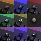 1pc Artisan Alu-alloy Keycaps for Mechanical Keyboard R4 CS / Monster Hunter / SC2 / Punisher / Blockade